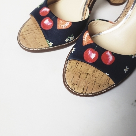 𝅺NEW! JESSICA SIMPSON Navy Maivel Open Toe Sandals 7. - Picture 5 of 10